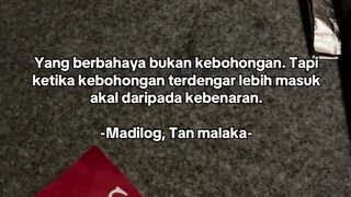 Logika sering kali kalah dengan narasi yang dikemas rapi. Setuju enggak? ????