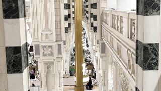 intricate interior of masjid in saudi arabia | Professional HD Video