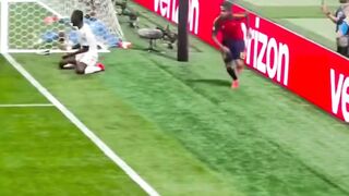 Gol pertama Lamine Yamal di Piala Dunia