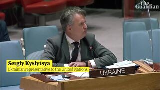 Tense exchanges between Ukraine and Russia at UN security council