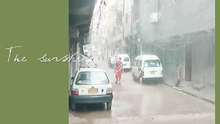 Raining