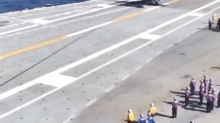 Wrong aircraft carrier.