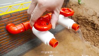Mini Tractor Science Project Builds a Strong Concrete part 21 #viral