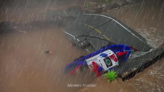 Mini Tractor Science Project Builds a Strong Concrete part 28 #viral