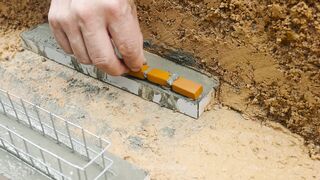 Mini Tractor Science Project Builds a Strong Concrete part 39 #viral