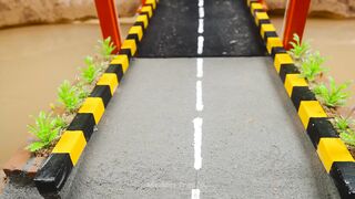 Mini Tractor Science Project Builds a Strong Concrete part 62 #viral