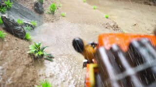 Heavy Trucks After the Storm part 1 #viral