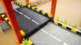 Mini Tractor Science Project Builds a Strong Concrete part 69 #viral