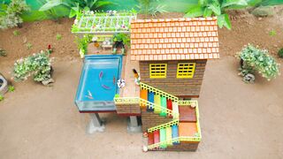 Mini Pool Using a Tractor part 11 #viral