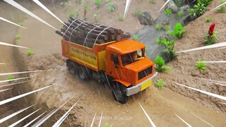 Heavy Trucks After the Storm part 2 #viral