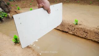 Mini Pool Using a Tractor part 22 #viral