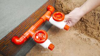 Mini Pool Using a Tractor part 40 #viral
