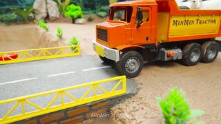 Mini Pool Using a Tractor part 45 #viral