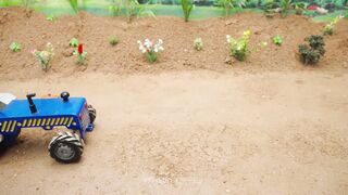 Mini Pool Using a Tractor part 48 #viral