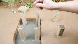 Villa with Koi Pond After part 18 #viral