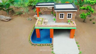 Villa with Koi Pond After part 39 #viral