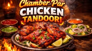 चूल्हे पर बना दमदार चिकन | Chamber Par Chicken Recipe | Desi Style