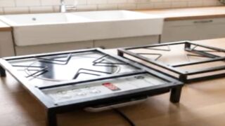 #Heavy-Duty Iron Stand for Electric Stove / Heater  English