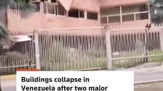 Two powerful earthquakes struck Venezuela