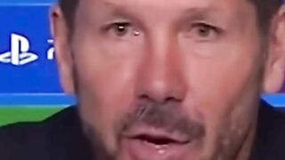 Diego Simeone memberikan pernyataan yang cukup keras