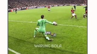 Latihan berat yang hanya dilakukan kiper elit! ????