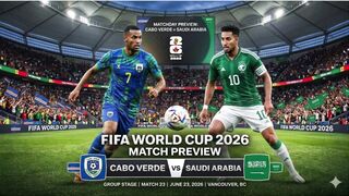 Watch Cabo Verde vs Saudi Arabia Live Stream | FIFA World Cup 2026™ Group Stage (Link In Description)