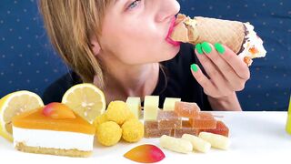 ASMR MOST POPULAR FOOD ASMR DESSERT MACARON, CAKES, ICE CREAM