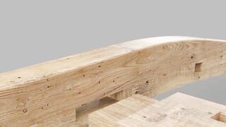 Grandpa Built This By Hand Before Machines Existed ???? Ancient Wooden Wheelbarrow Craft.