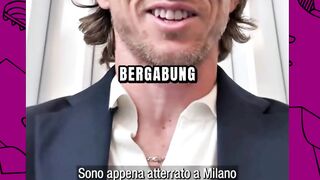 RESMI! Luka Modrić akhirnya berlabuh ke AC Milan!