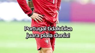Ternyata ada "kutukan" yang bikin Portugal susah juara Piala Dunia.