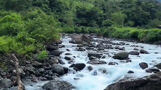 "Flow with the river, breathe in the beauty, and enjoy nature's peaceful embrace. ????????✨"