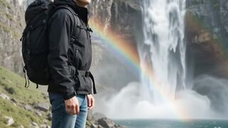 Explorer Reacts to the World's Biggest Waterfall ????
