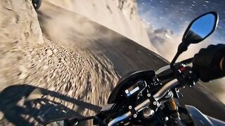 **Under the Stars: An Epic Motorcycle Journey Through the Mountains**
