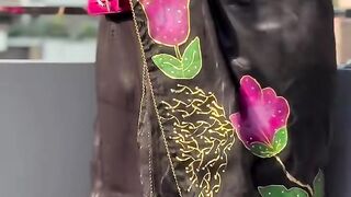 Beautiful Hand painted Dress