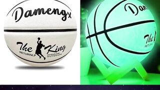 Glow In Night Glow Basketball