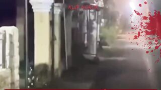 Sosok Putih Misterius Terekam di Ujung Gang Sepi!