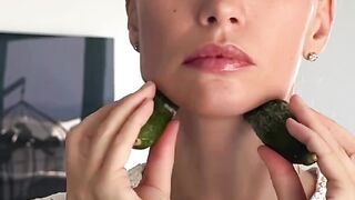 Natural cucumber Guasha