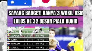 SAYANG BANGET! INILAH 3 WAKIL ASIA LOLOS 32 BESAR PIALA DUNIA 2026