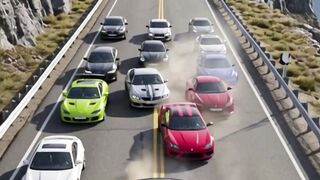 INSANE BEAMNG DRIVE DESTRUCTION RACE – Only 1 Car Survives! ????????