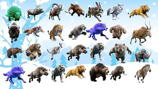 Ice Age Animal ABC Song For Kids
