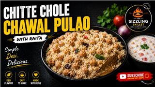 Chitte Shole Chawal Pulao ???? | Simple & Tasty Desi Recipe | The Sizzling Skillet 2
