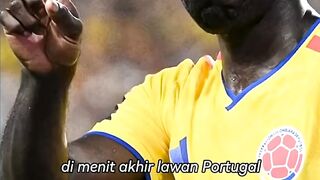 Detik-Detik Gol Menit Akhir Kolombia Dianulir VAR Lawan Portugal!