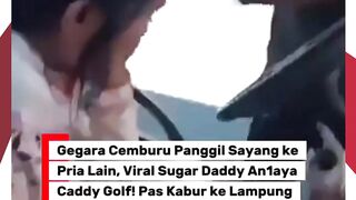 Sugar Daddy Ngamuk! Caddy Golf Dianiaya Brutal di Tangerang