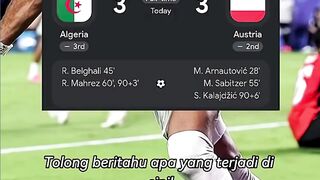 Drama 6 Gol Algeria vs Austria: Skenario Lolos yang Sempurna!