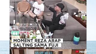 reza arap salting sama fuji di marapthon 2