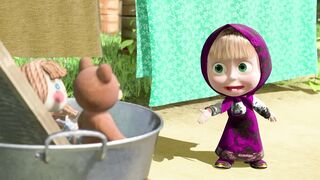 Get comfy! Masha is about to tell you a fairy tale! 🙉