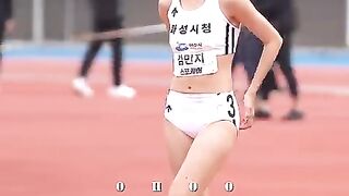 이렇게 예쁠수가 없어요.. 육상여신 김민지.mp4