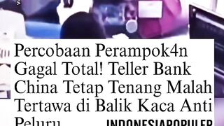 Niat Hati Jadi Gangster, Malah Jadi Pelawak! Bawa Pisau Daging, Perampok Ini Malah Diketawain Teller Bank