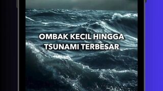 Jangan Remehkan Ombak Kecil 🌊