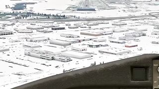 ✈️FlightFactor 777 Freighter Korean Air Cargo | Landing Edmonton International Airport | XPlane12